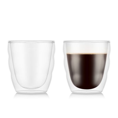 Bodum 0.25 L Transparent PILATUS Set 2 verres BODUM