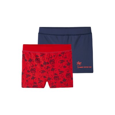 Lot de 2 shorties de bain VERTBAUDET