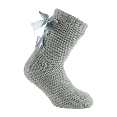 Chausson chaussette cocooning et ruban KINDY