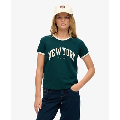 T-shirt ajusté Athletic Essential Ringer SUPERDRY