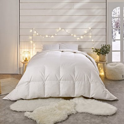 Couette naturelle duvet chaude et gonflante 90% DUVET DE CANARD BLEU CALIN