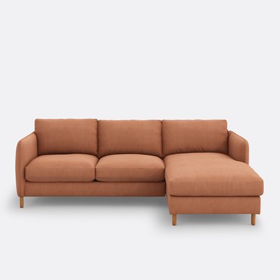 Eckschlafsofa Loméo, Baumwolle/Leinen LA REDOUTE INTERIEURS