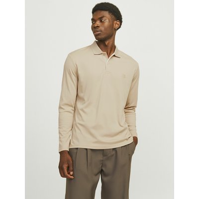 Polo recto de manga larga JACK & JONES