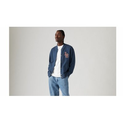 Bomber cardigan pressionné, motif brodé LEVI'S