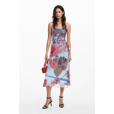 Robe midi imprimée M. Christian Lacroix DESIGUAL