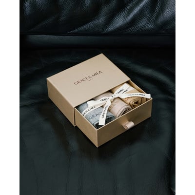 Chaussettes à paillettes en maille ajourée multico Blindy GRACE & MILA