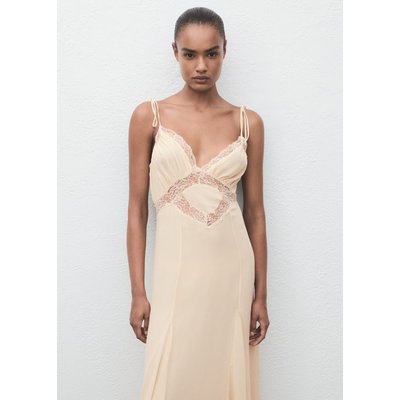Robe lingerie en dentelle MANGO