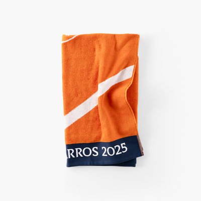 Serviette de toilette joueur•se Roland-Garros 2025 RG2025 CARRE BLANC