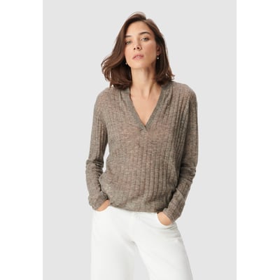 Pull tricot côtes plates IKKS