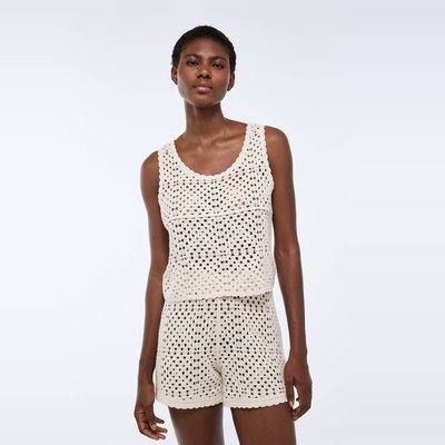 Haut en crochet MONOPRIX