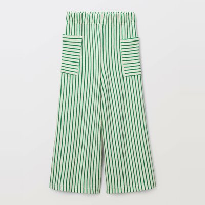 Pantalon rayé MONOPRIX