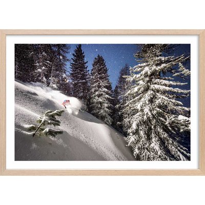 Poster freeride ski session HEXOA
