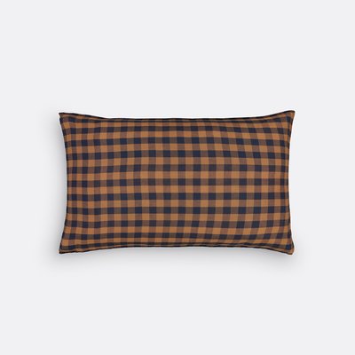 Housse de coussin XXL carreaux gaze de coton Calix LA REDOUTE INTERIEURS
