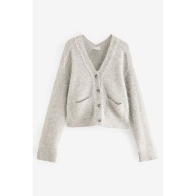 Cardigan en maille d'alpaga douce NEXT