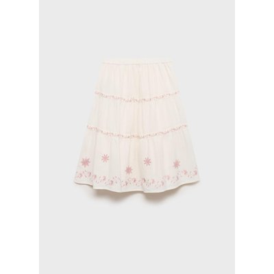 Jupe broderie florale MANGO KIDS