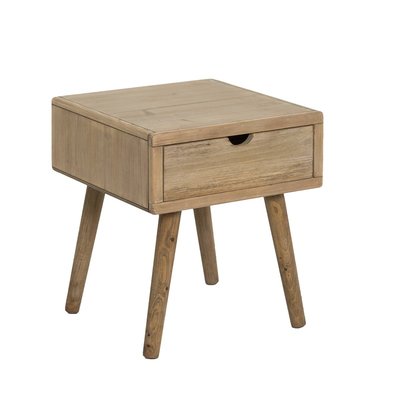 Table de chevet en bois de sapin  NATURAL MADE IN MEUBLES 