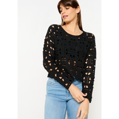Top à manches longues en crochet LOLALIZA