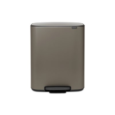 Poubelle de cuisine à pédale Bo 2X 30L BRABANTIA