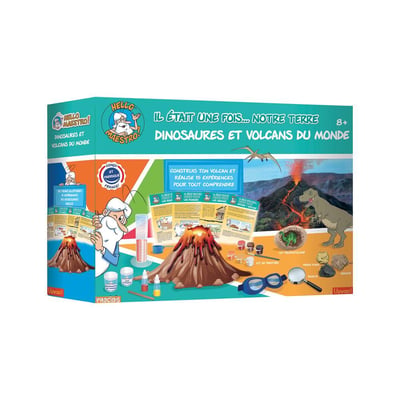 Dinosaures Et Volcan Du Monde UPYAA