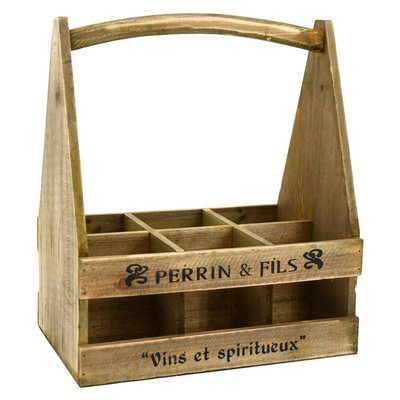 Porte-bouteilles en bois vieilli Perrin &amp, fils AUBRY GASPARD