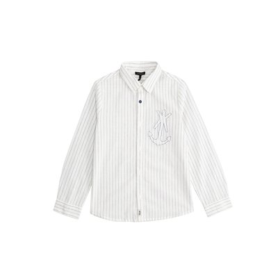 Chemise motifs rayures maxi ancre IKKS