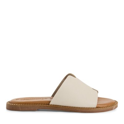 Mules plates en cuir TAMARIS