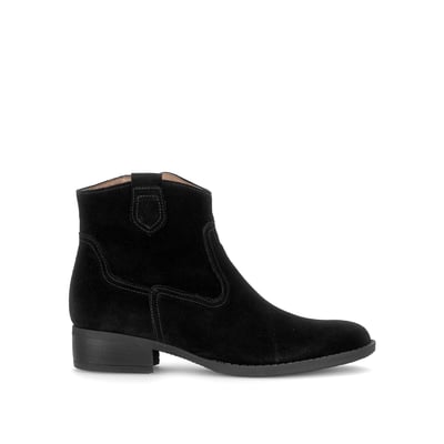 Bottines en cuir à talon décroché GABOR