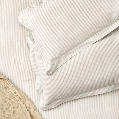 Hebden 100% Cotton Striped Pair of Pillowcases YARD