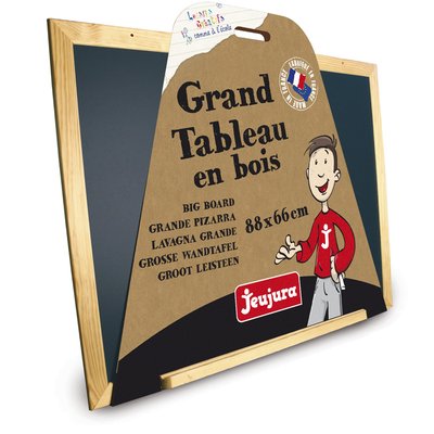 Grand tableau noir en bois JEUJURA