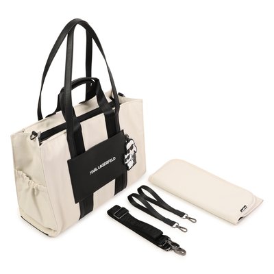 Sac à langer avec badge KARL LAGERFELD KIDS