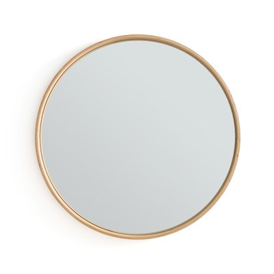 Miroir rond plaqué chêne Ø80 cm, Alaria LA REDOUTE INTERIEURS