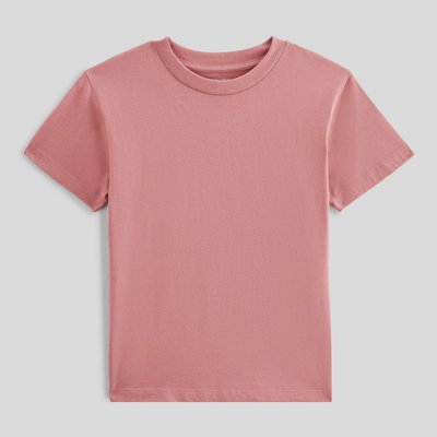 T-shirt manches courtes uni en coton BIO GOTS MONOPRIX