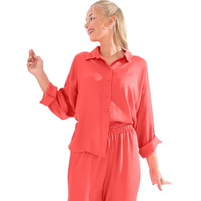 Haut pyjama chemise manches longues PARIS LISCA