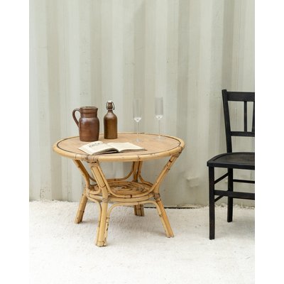 Table en rotin Nadine N°132 - Bon état DEBONGOUT