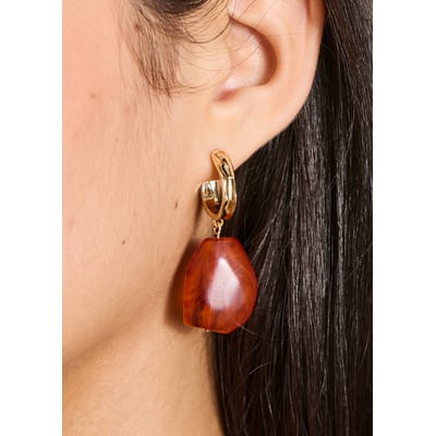 Boucles d'oreilles pendantes LA FEE MARABOUTEE