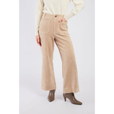 Pantalon droit en velours côtelé FLAMANT DERHY