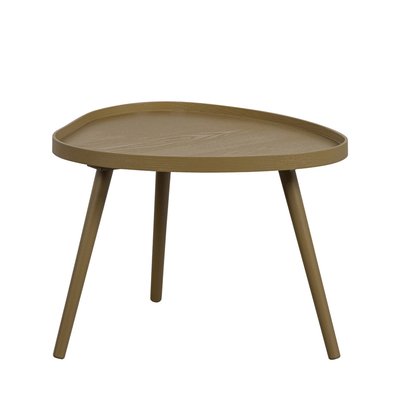 Table basse de forme organique en bois 61x40cm - MAE WOOOD