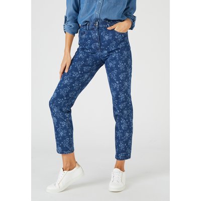 Jean 7/8ème 5 poches imprimé DAMART