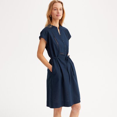 Gerades Kleid mit kurzen Ärmeln ANNE WEYBURN