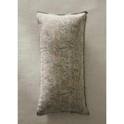 Housse de coussin en coton et lin à motif ornemental 40×90 cm MANGO HOME