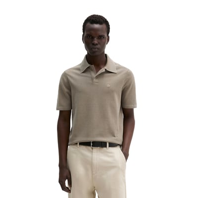 Polo en tricot régulier en coton biologique certifié MARC O'POLO