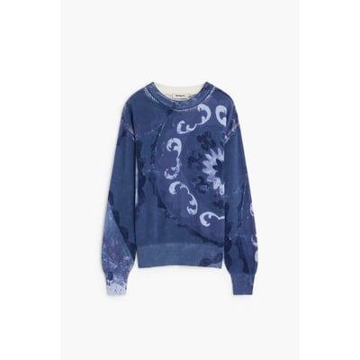 pull imprimé en coton DESIGUAL