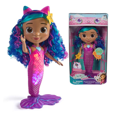 Poupee Sirene A Fonctions 35 Cm - Gabby et la Maison Magique - Le Film SPINMASTER