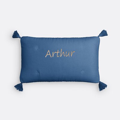 Housse coussin gaze de coton personnalisée Kumla LA REDOUTE INTERIEURS