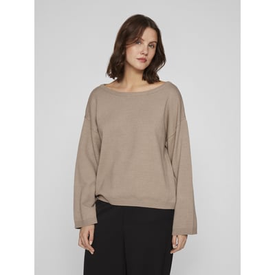 Pull Marron En Laine La Redoute - Taille M - Maille épaisse - Occasion Très Bon état