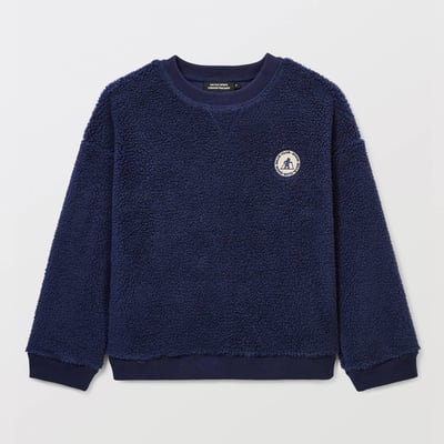 Sweat col rond imprimé en coton BIO GOTS MONOPRIX