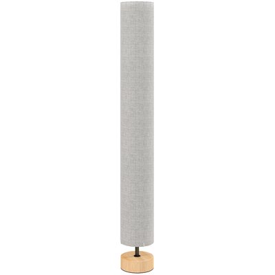 Lampadaire colonne sur pied bois contemporain H.120 cm HOMCOM