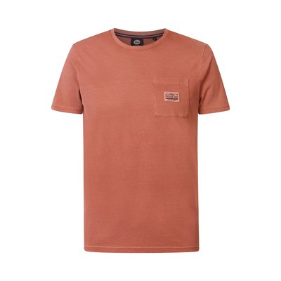 Plain Cotton T-Shirt with Crew Neck PETROL INDUSTRIES