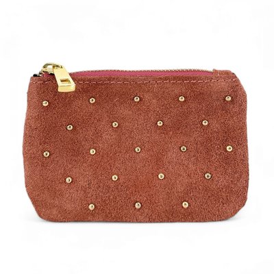 Porte-monnaie en cuir nubuck TINY DOTS OH MY BAG