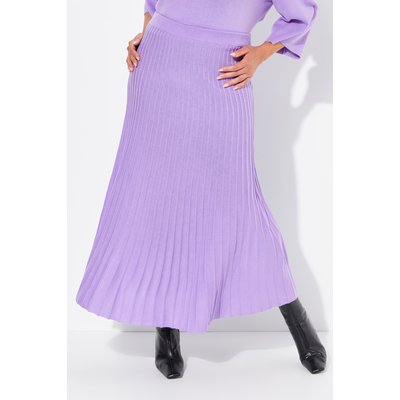 Jupe midi en maille avec part de laine ULLA POPKEN